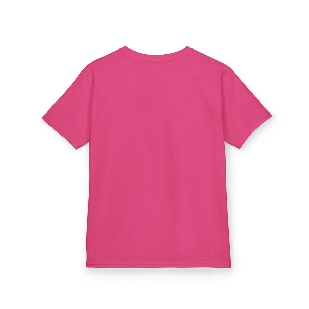 Cute Axolotl Kids T-Shirt — Pink Watercolor Axolotl with Flowers (Children's Tee)