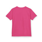 Cute Axolotl Kids T-Shirt — Pink Watercolor Axolotl with Flowers (Children's Tee)