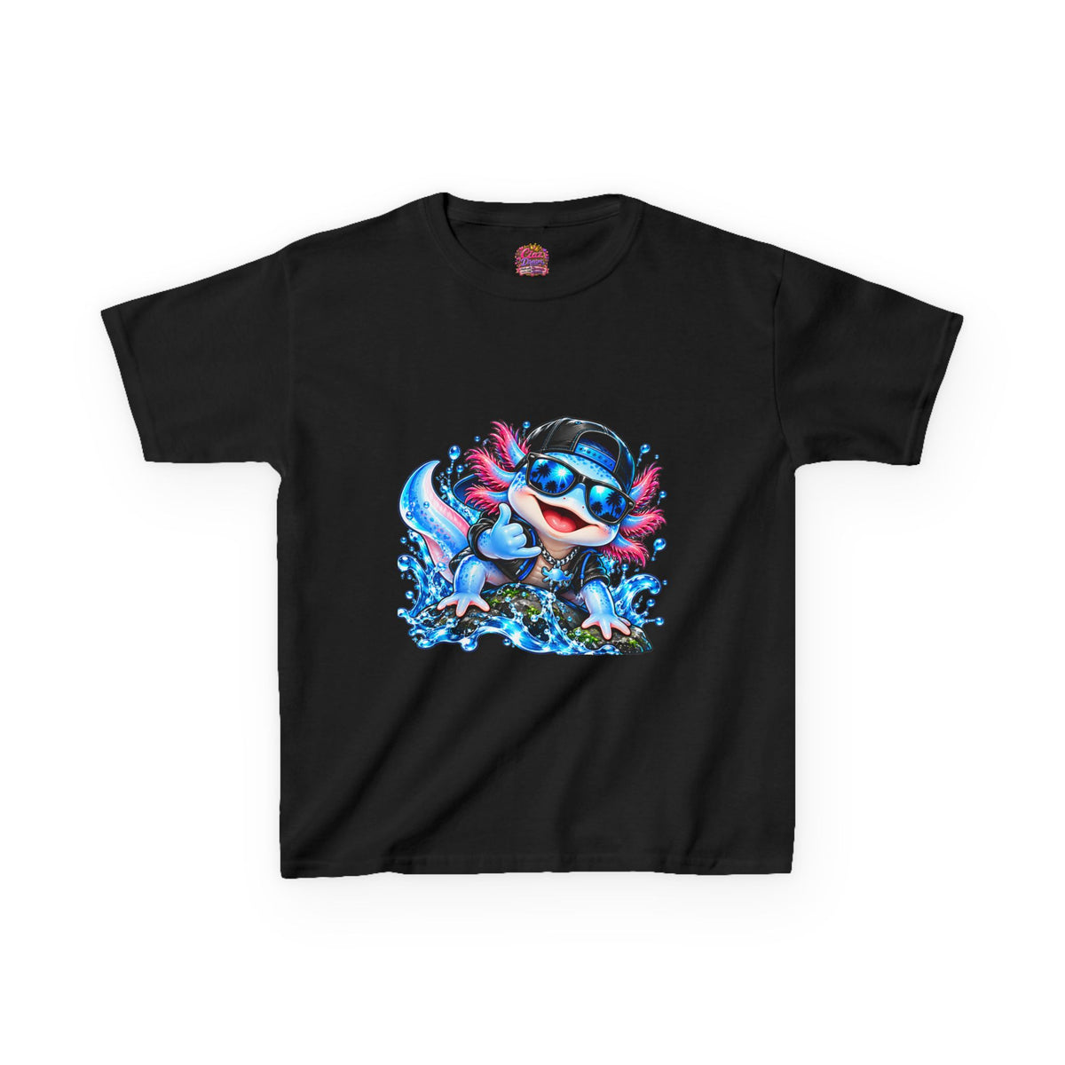 Kids Tee — Cute Surfing Shark Graphic Shirt for Children