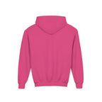 Axolotl Kids Hoodie - Cute Pink Axolotl with Flowers & Water Splash Youth Sweatshirt