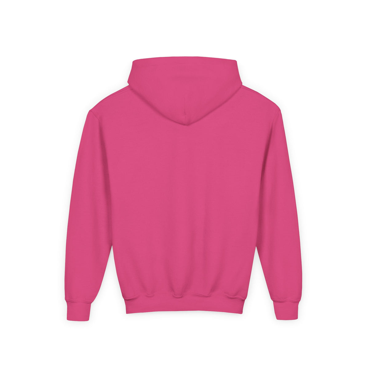 Axolotl Kids Hoodie - Cute Pink Axolotl with Flowers & Water Splash Youth Sweatshirt