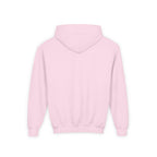 Axolotl Kids Hoodie - Cute Pink Axolotl with Flowers & Water Splash Youth Sweatshirt