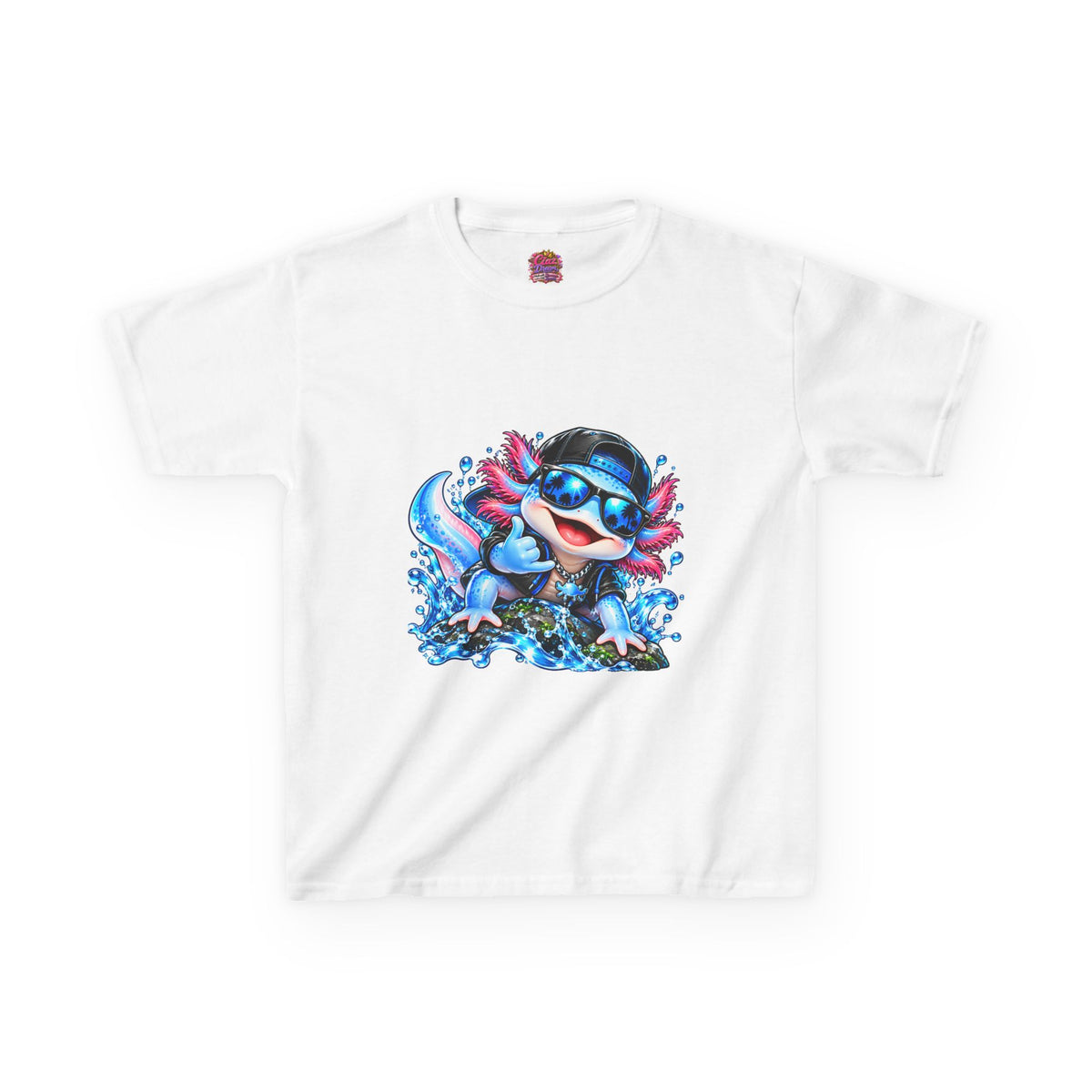 Kids Tee — Cute Surfing Shark Graphic Shirt for Children