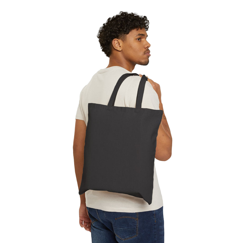Bearded Dragon Sunset Tote — Cotton Canvas Reusable Bag