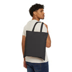 Bearded Dragon Sunset Tote — Cotton Canvas Reusable Bag