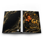 You Got This Hardcover Journal — Inspirational Black & Gold Motivational Notebook for Women
