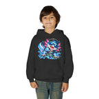 Axolotl Surf Hoodie — Cute Watercolor Axolotl Kids' Pullover