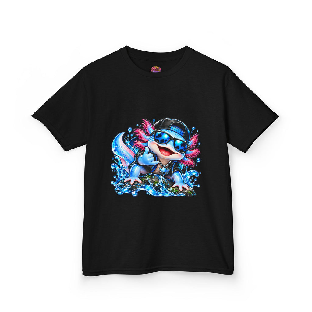 Kids Tee — Cute Surfing Shark Graphic Shirt for Children