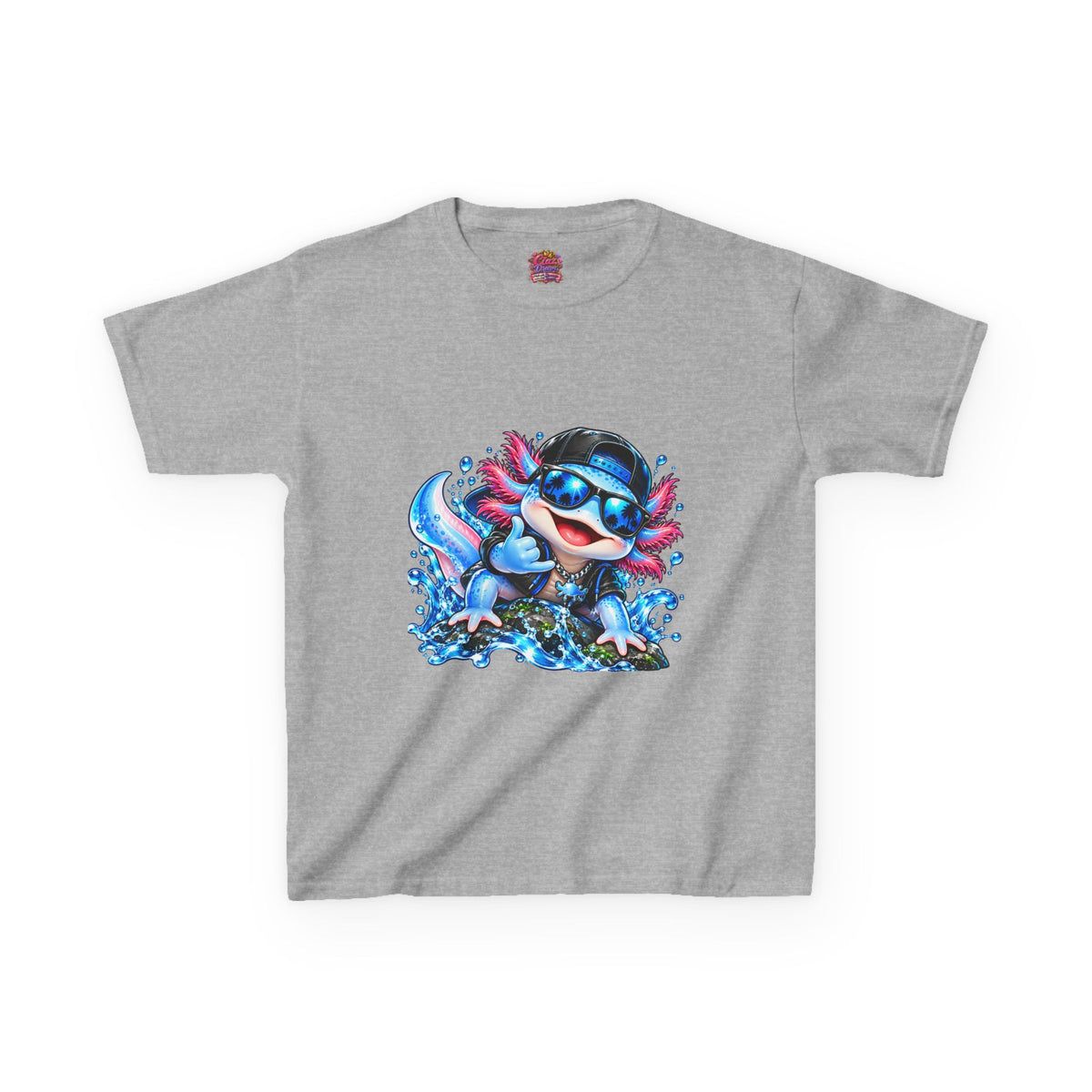 Kids Tee — Cute Surfing Shark Graphic Shirt for Children