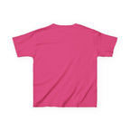 Cute Axolotl Kids T-Shirt — Pink Watercolor Axolotl with Flowers (Children's Tee)