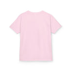 Cute Axolotl Kids T-Shirt — Pink Watercolor Axolotl with Flowers (Children's Tee)