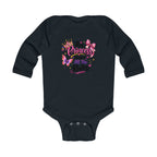 Infant Bodysuit - "This Princess Makes Her Own Rules" Floral Crown Baby Onesie