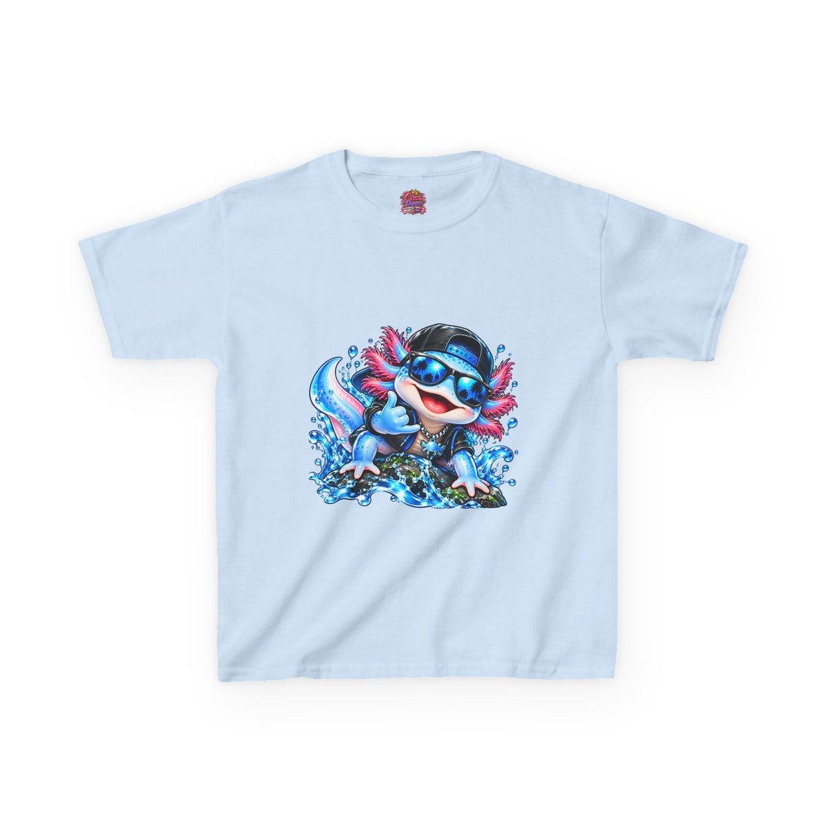 Kids Tee — Cute Surfing Shark Graphic Shirt for Children