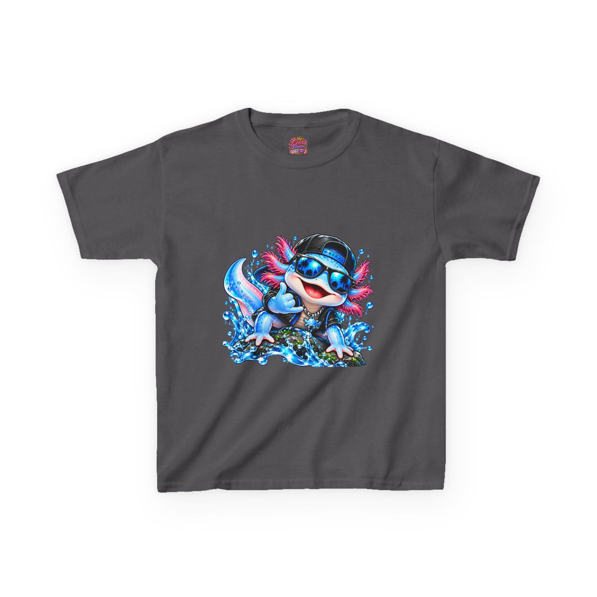 Kids Tee — Cute Surfing Shark Graphic Shirt for Children