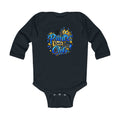 Infant Bodysuit "This Prince Runs This Club" – Cute Royal Baby Long Sleeve Onesie