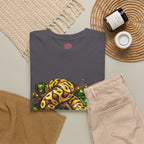 Ball Python Illustration T‑Shirt — Yellow Jungle Snake Graphic Tee