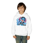 Axolotl Surf Hoodie — Cute Watercolor Axolotl Kids' Pullover