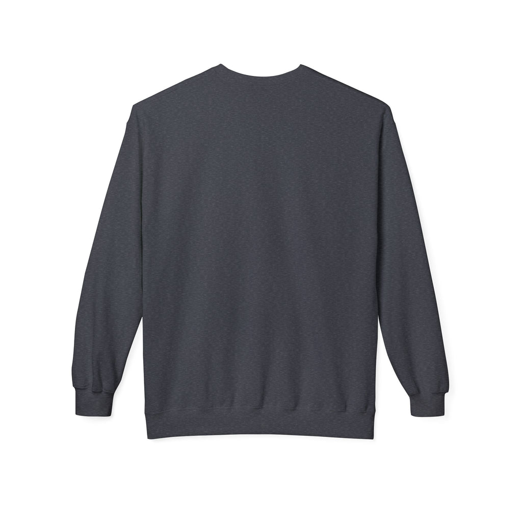 Halloween Crewneck Sweatshirt — "Just Here for the Candy" Graphic